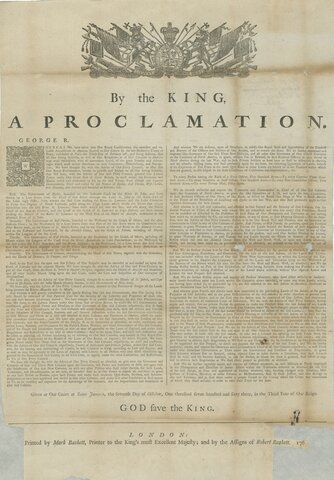 The Royal Proclamation of 1763