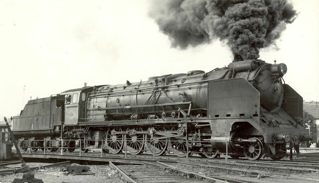 La locomotora de vapor