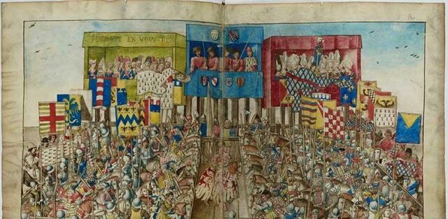 Torneos de caballería Edad Media