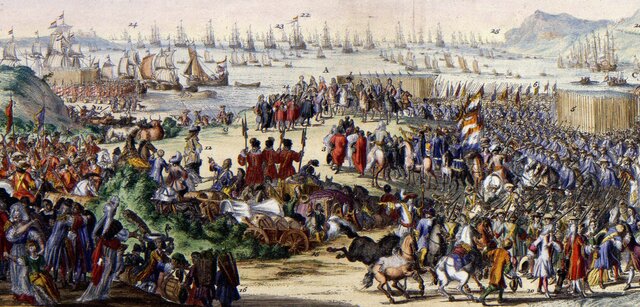 The Glorious Revolution occurs