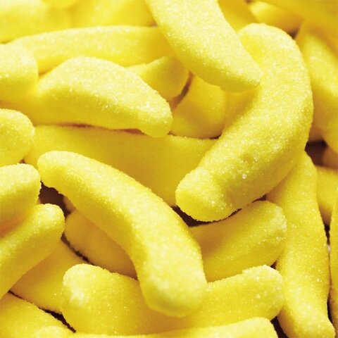 gomita sabor a platano, UP