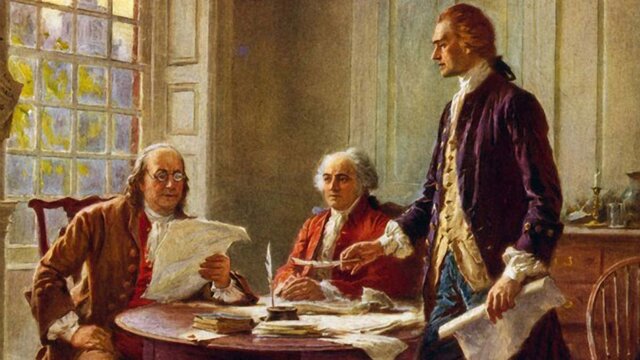 The Declaration of Independence is adopted