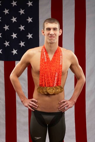 Michael Phelps y su récord de medallas en Beijing
