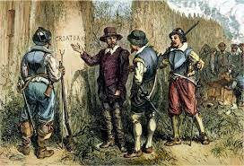 The first English settlers