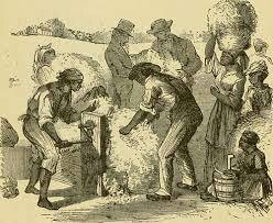 The first African slaves are brought to Jamestown.