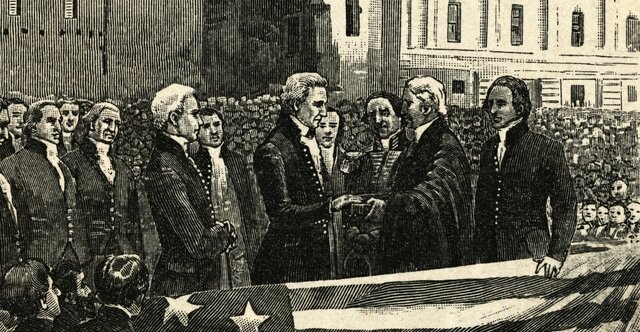 James Monroe wins his second term of office