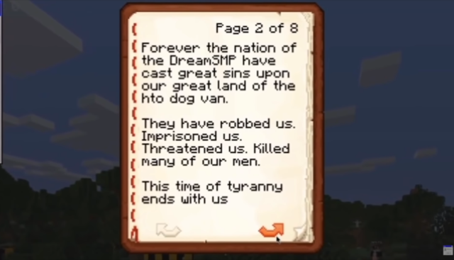 L'Manberg Declaration of Independence