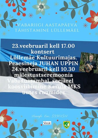 Lüllemäe kultuurimajas konsert