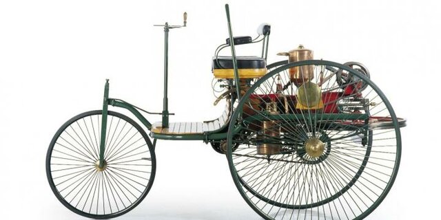 First gasoline automobile