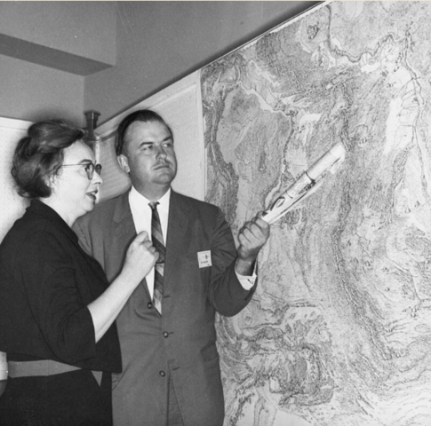 Tharp sought a geology job at Columbia University