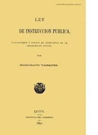Ley de Instrucción Pública.