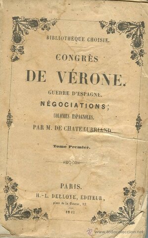 Santa Alianza y Congreso de Verona