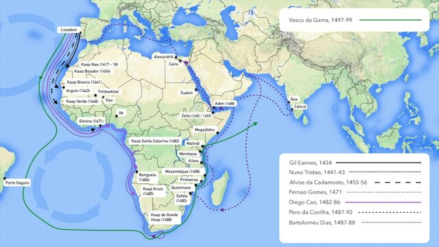 Henry's successful Voyage around Africa