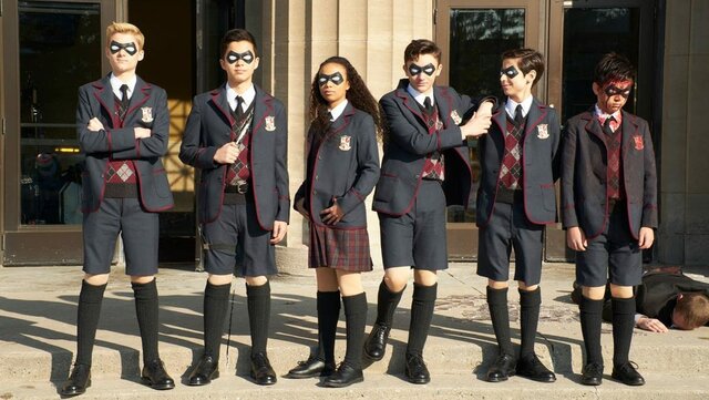 Inagural class of The Umbrella Academy