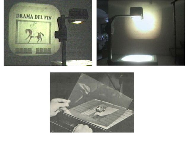 1940 - Proyector de acetatos y filminas