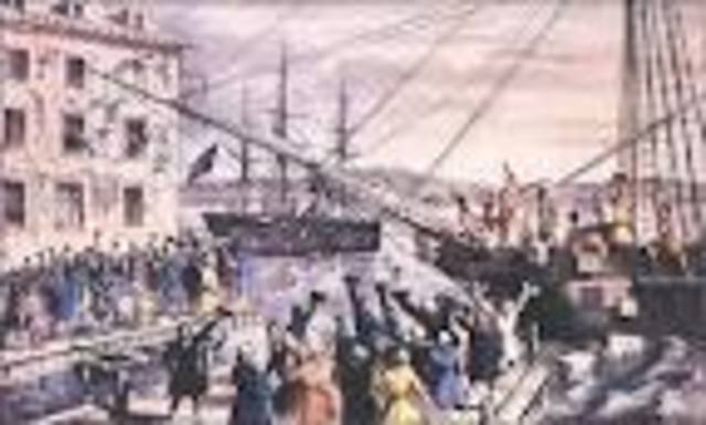 Boston Tea Party of 1773