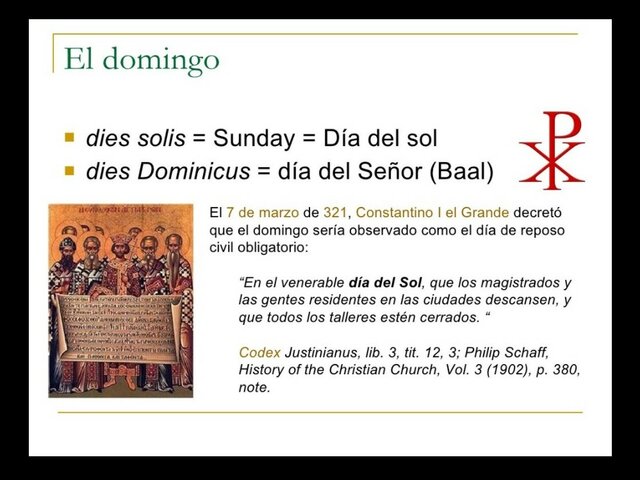 Edicto de Constantino Dies Solis, como dies festus (7 de marzo de 321)