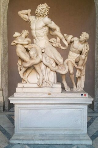 Laocoonte y sus hijos