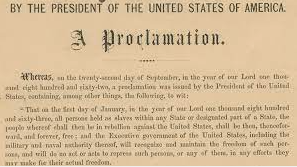 Emancipation Proclamation