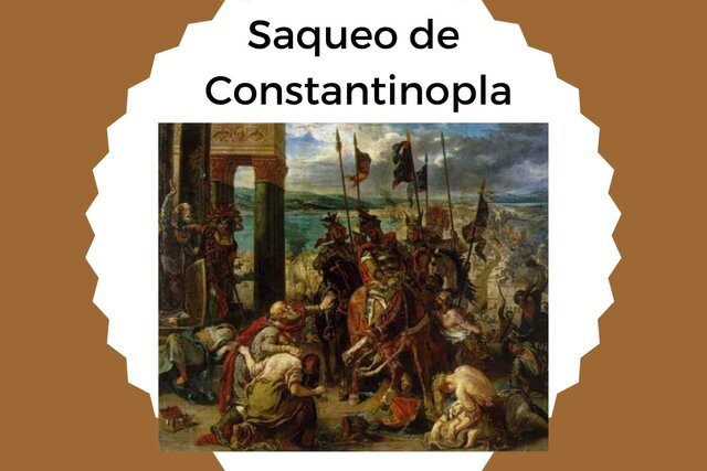 El Saqueo de Constantinopla