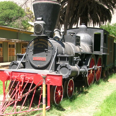 Timeline: Evolución de Locomotora desde siglo XIX, en chile.