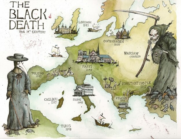 The black death