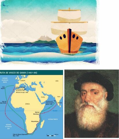 1ra expedición-Portugal-Vasco da Gama