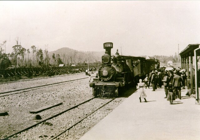 Primera Locomotora en el Norte