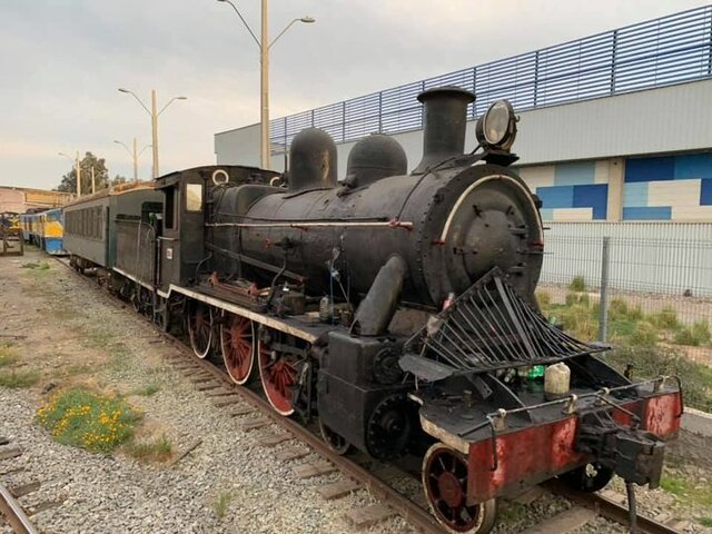 Locomotora Santiago valparaiso 60 toneladas