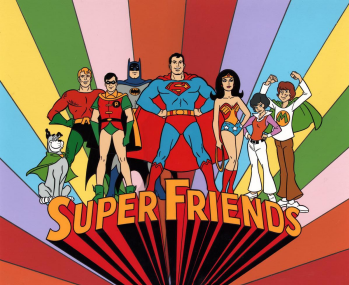 Wonder Woman appears on Super Friends