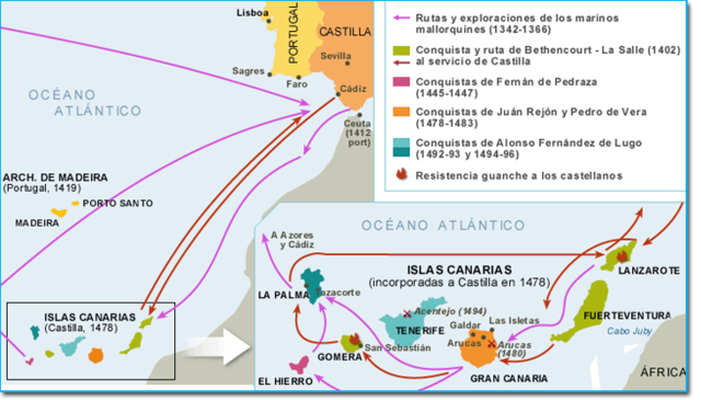 UNION OF THE CANARY ISLANDS TO CASTILLA