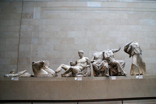 Frontón oriental del Partenón