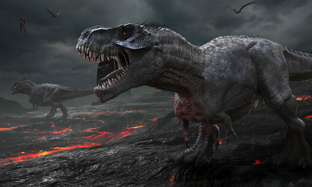 Extinción importante por un impacto meteórico