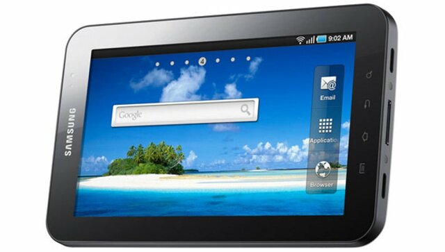 The Samsung Galaxy Tab