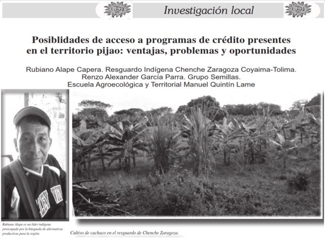 Investigación de Rubiano Alape