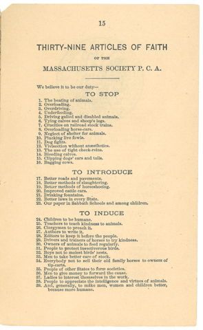 The 39 articles of Faith