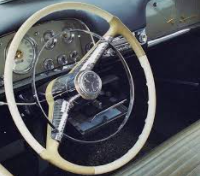 safety-styled steering wheel