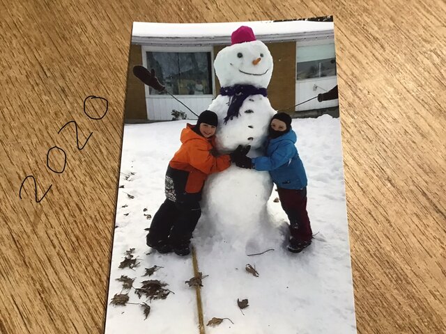 Mon bonhomme de neige