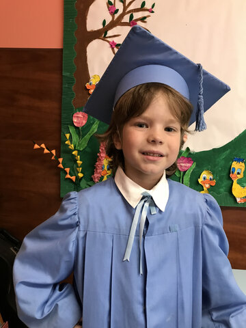 Mon premier diplôme de la garderie