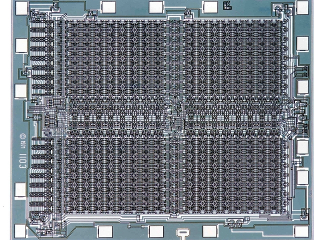 dynamic RAM chip and micro processor