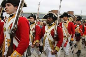 Thousands of Redcoats in Boston