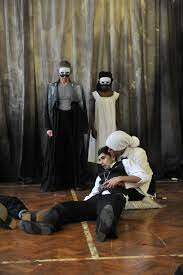 Hamlet and Claudius both die