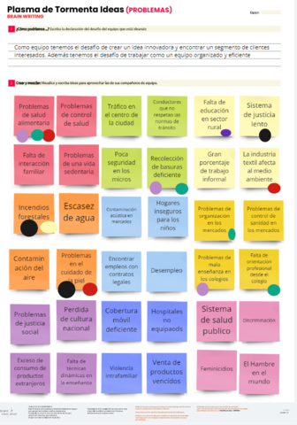 Plasma de Tormenta de ideas