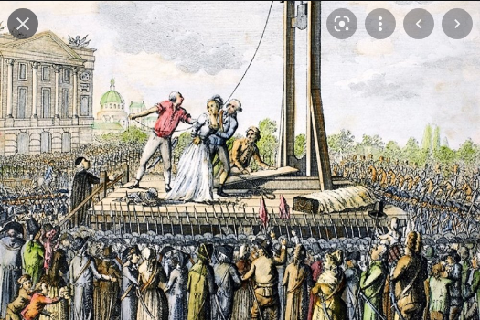 Αποκεφαλισμος του Λουδοβικου και τις Γυναικας του