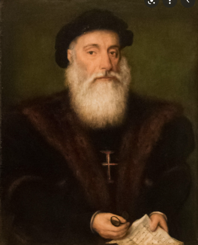 Dias helps da Gama on his voyage.