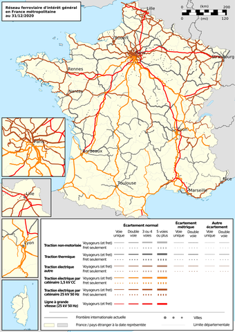 Les débuts du chemin de fer français