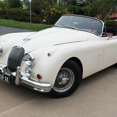 Timeline: 1950 Jaguar XK150