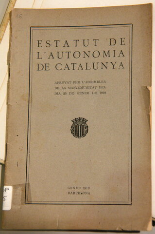 Redacció de les Bases per a l'autonomia de Catalunya