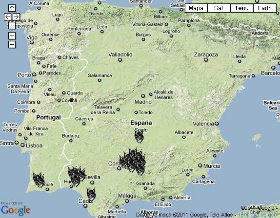 Trabajos de prospección del lince ibérico en la Península