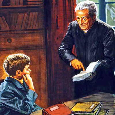 Timeline: Don Calosso y Juanito Bosco: para los JÓVENES de HOY